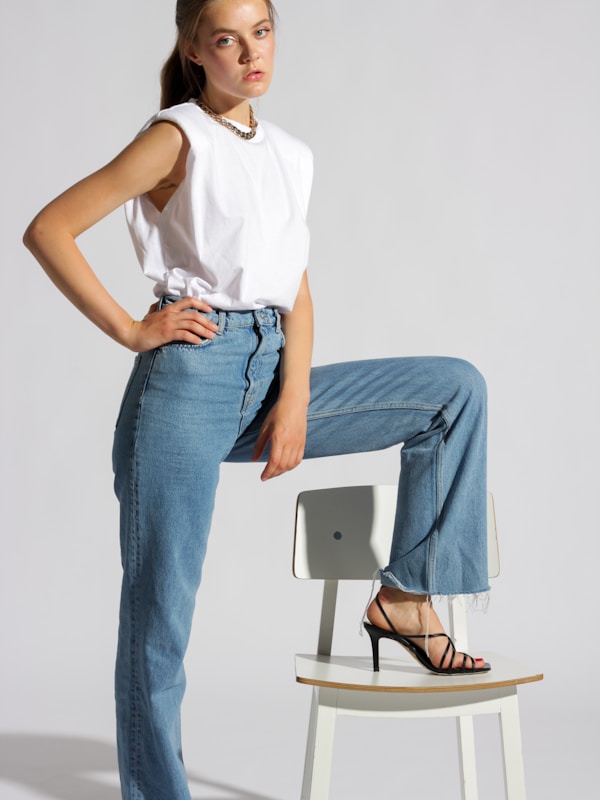 Oversize Keten Gömlek